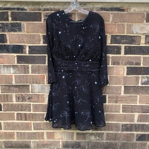 eShakti Custom Moon & Stars Dress
